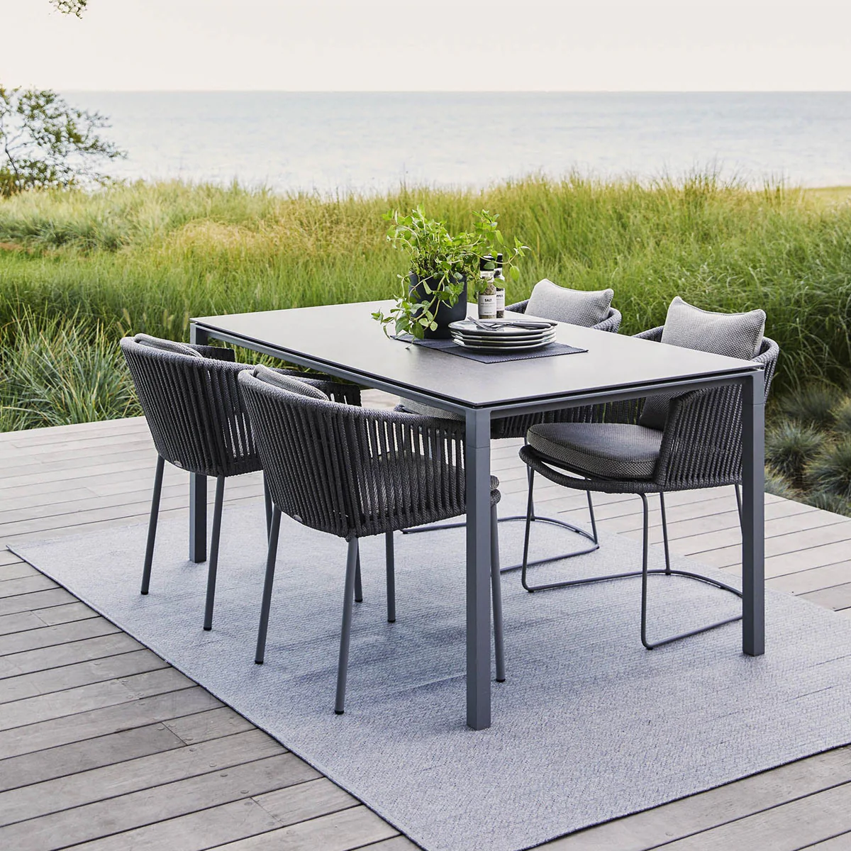 Cane-line Pure dining table, 150x90 cm - Image 28