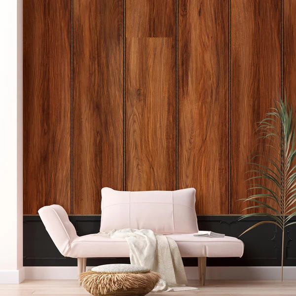 NLXL Cane Webbing Wood Panel Wallpaper - Image 6