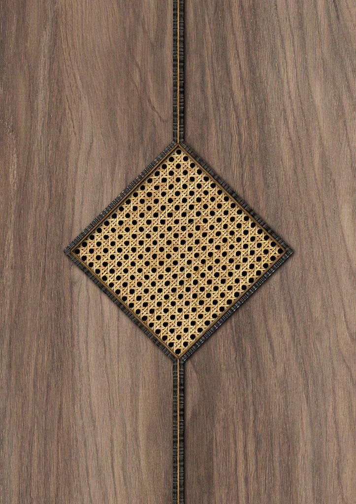 NLXL Diamond Cane Webbing Wallpaper - Image 4