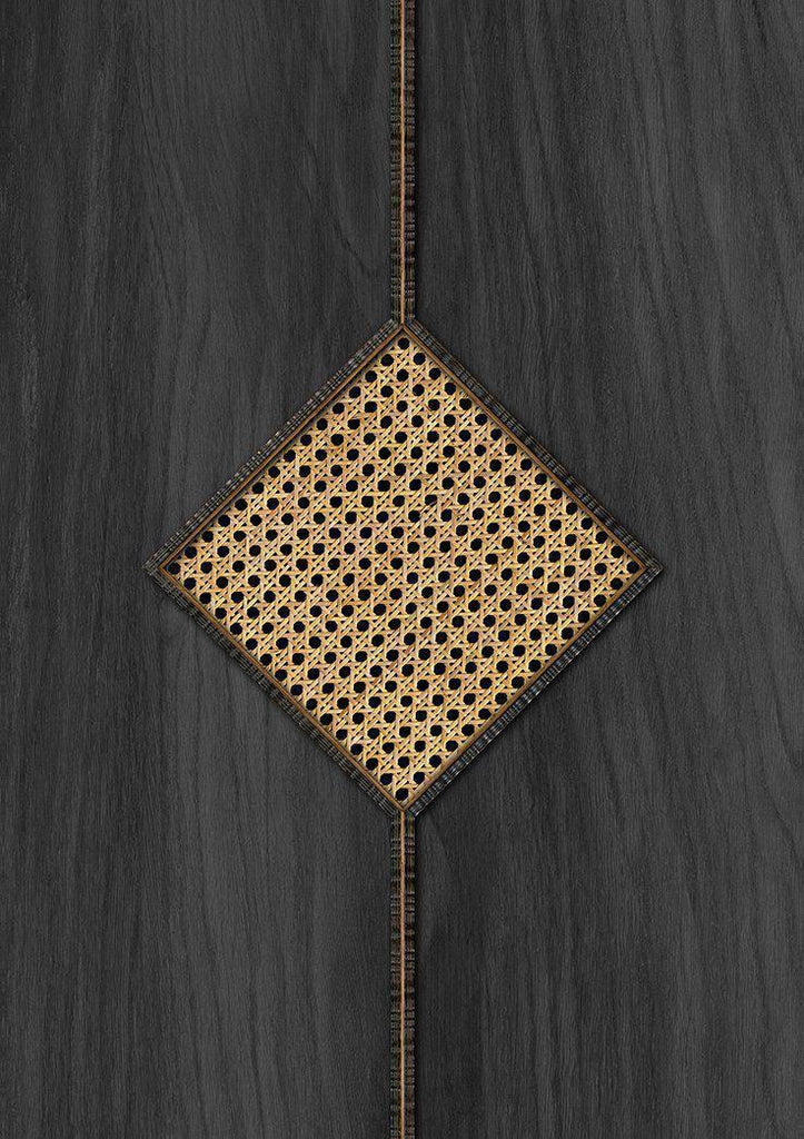 NLXL Diamond Cane Webbing Wallpaper - Image 7
