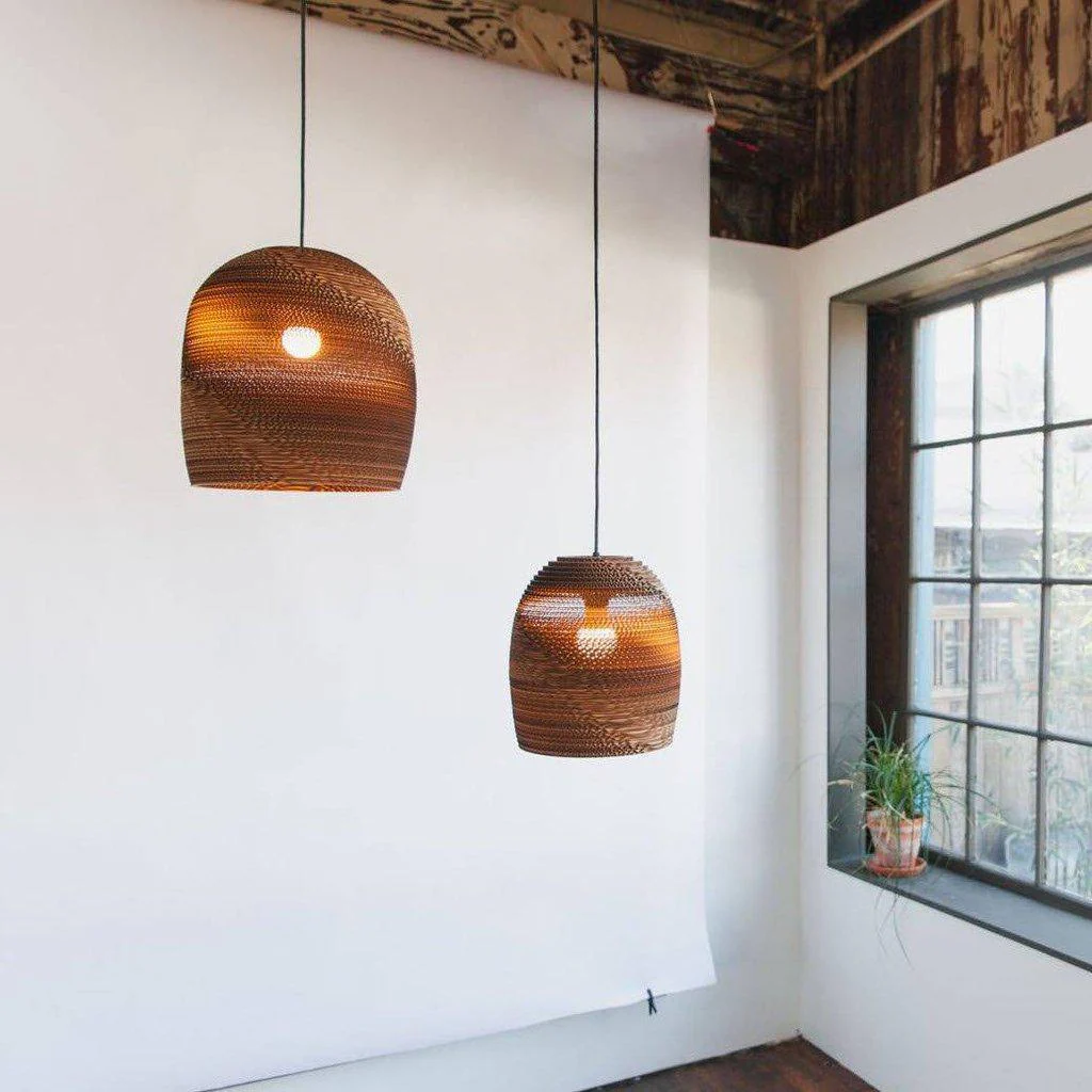 Graypants Scraplights Bell 10 Pendant Lamp - Natural - Image 3