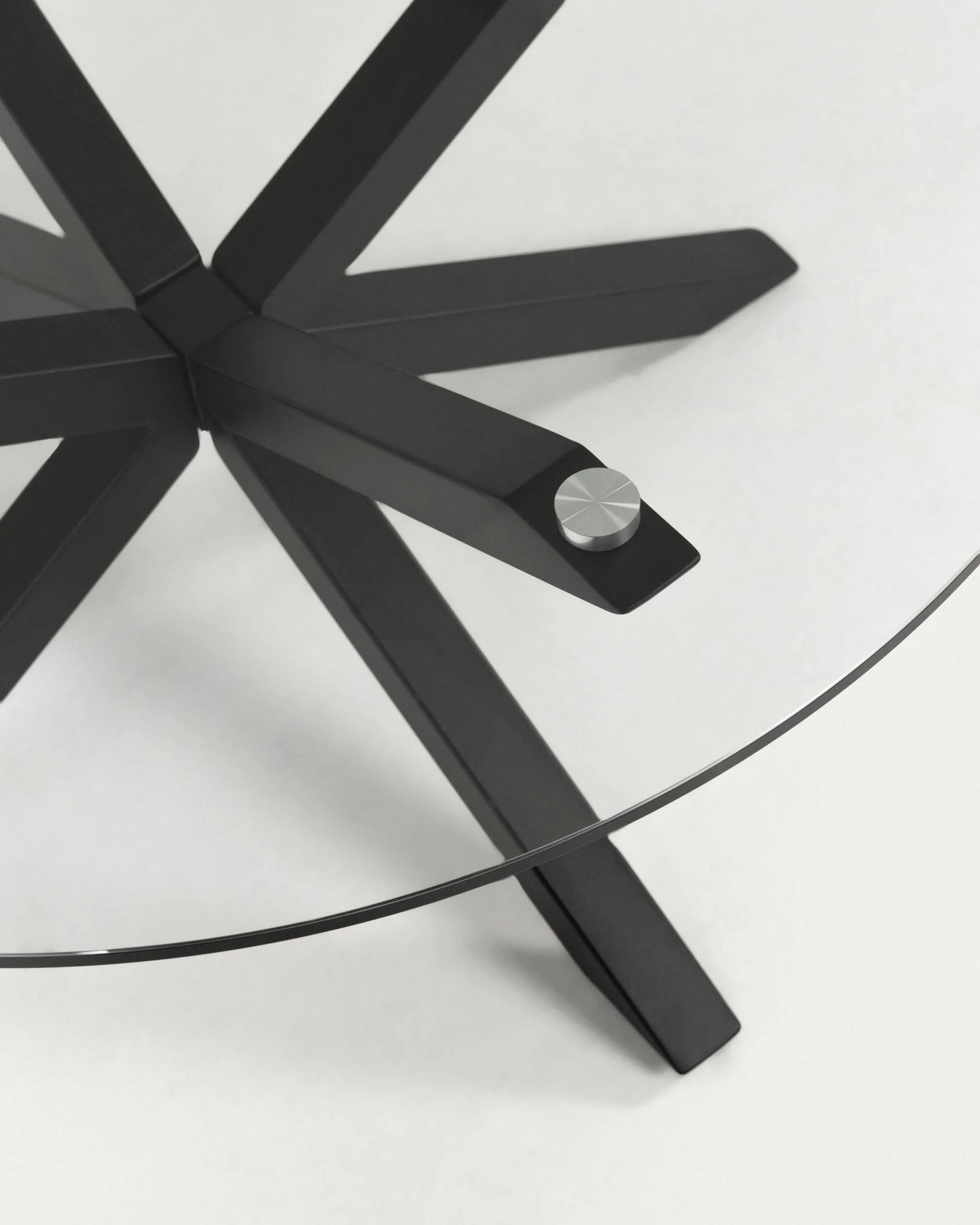 Kave Home Argo Round Glass Table - Image 3