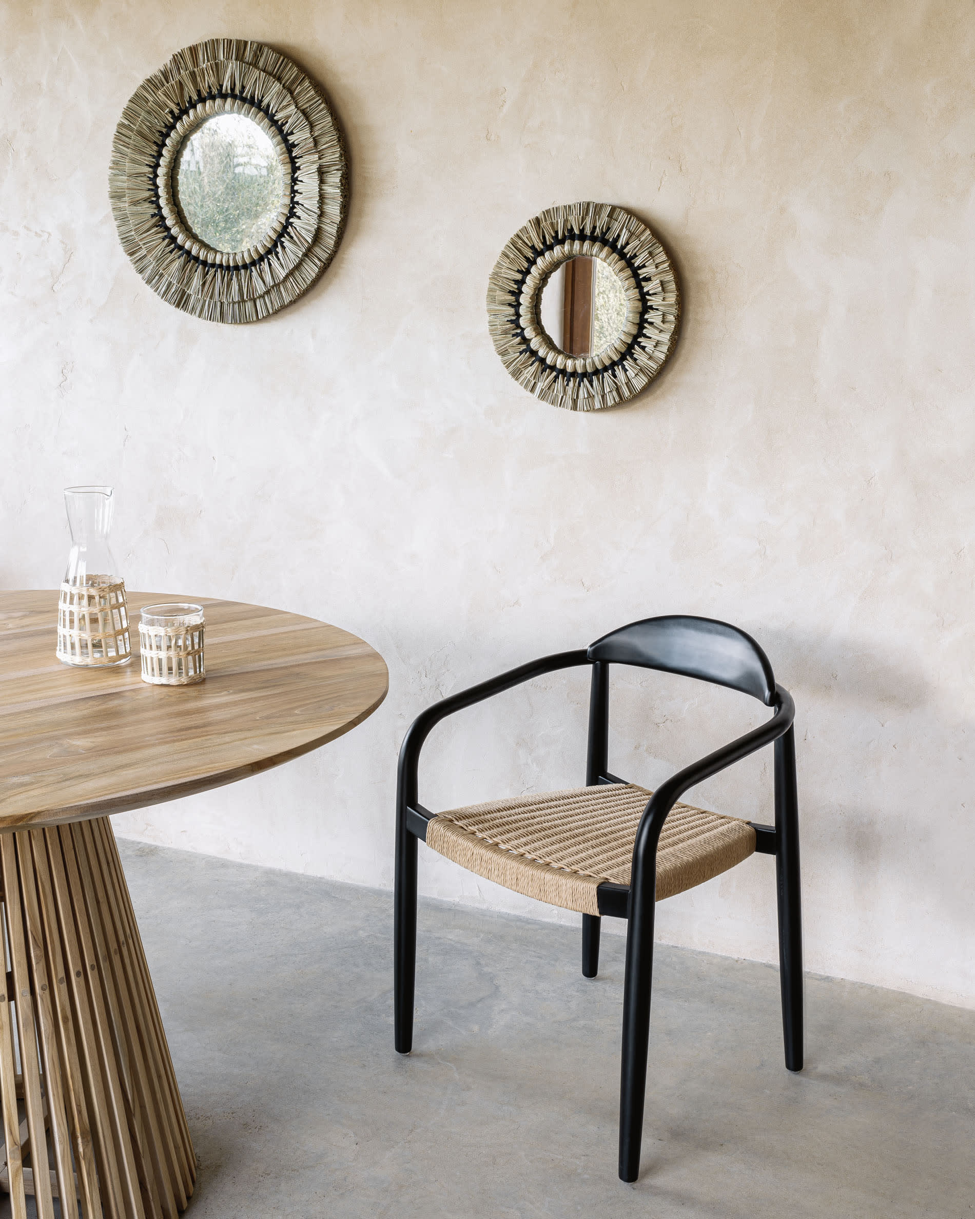 Kave Home Jeanette Round Solid Teak Table 120 cm - Image 5