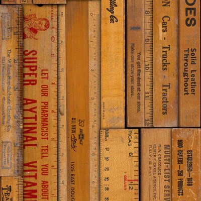 NLXL Large Rulers Wallpaper MRV-06 - Image 3