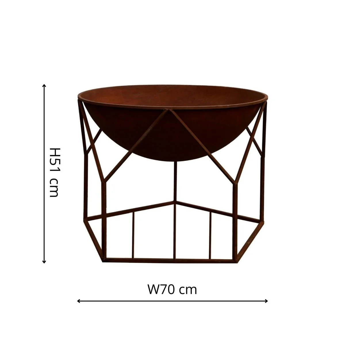 Ivyline Outdoor Buckingham Fire Pit - Image 6